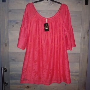 Pink Lace Dress